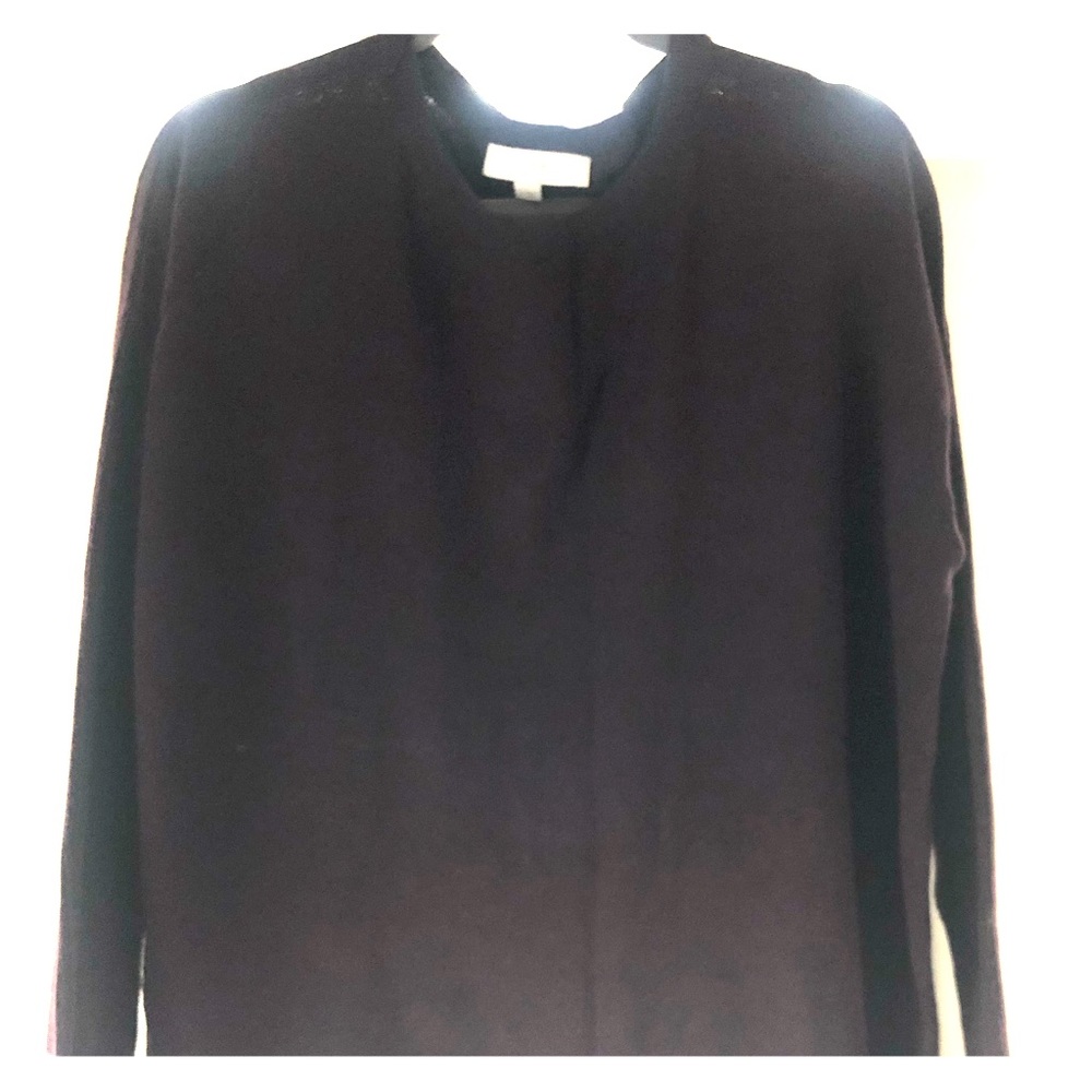 Maroon dolman sleeve sweater!